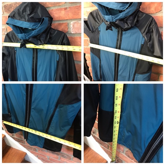 Lululemon Right Round Jacket Hood Zipper Rain Coat Waterproof Mesh Hoodie Trench - Picture 11 of 16